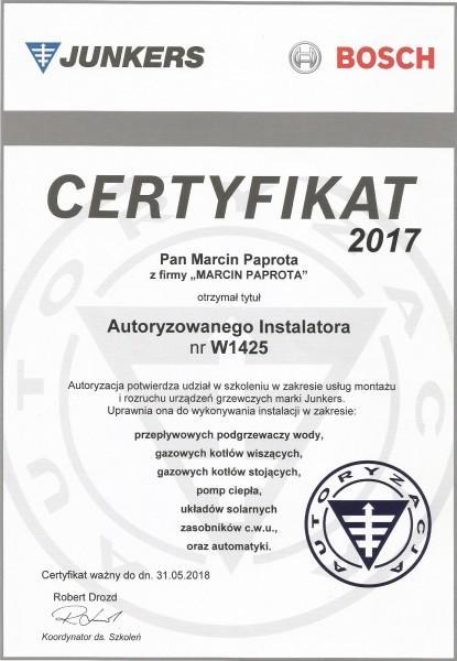 certyfikat-2017-Marcin-Paprota