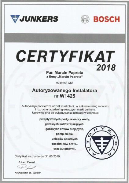 certyfikat-2018-Marcin-Paprota