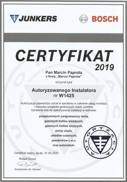 certyfikat-2019-Marcin-Paprota